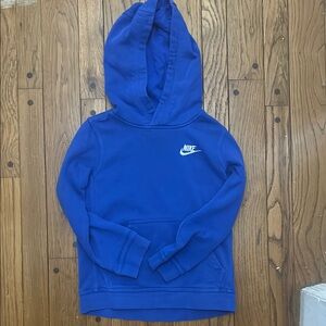 Nike Blue Athletic Sweatshirt Hoodie
